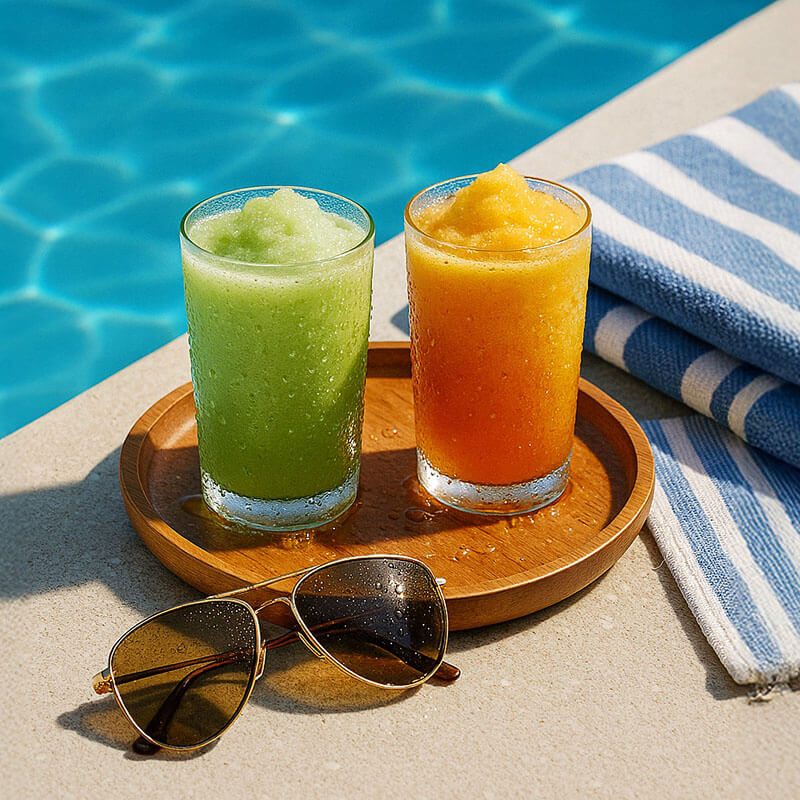 نكهات السلوشي للفيب - اشعر بإيقاع البرودة